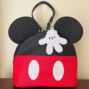 MICKEY MOUSE MINI PURSE W/KEYCHAIN